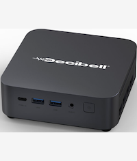 Decibell Intel Core i3 8GB 512GB Mini Desktop PC Win11 Pro