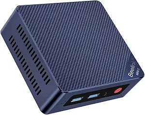 Beelink MINI S12 Mini PC, Intel 12th Gen 4-Core N95 Processor, 8G DDR4+480G SSD Small PC, 2.5G LAN+WiFi5+BT4.2, Micro PC Support Dual Display via HDMI, W-11 Home Mini Computer