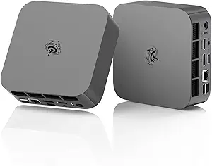 Beelink SER9 Mini PC W11 Pro, AMD Ryzen 7 H 255(8C/16T up to 4.9GHz), 32GB LPDDR5X+1TB Pcle4.0 SSD,WIFI-6/BT5.2/2.5G LAN, Mini Gaming PC Support HDMI 2.1+DP 2.1+USB4 Triple-Display Output